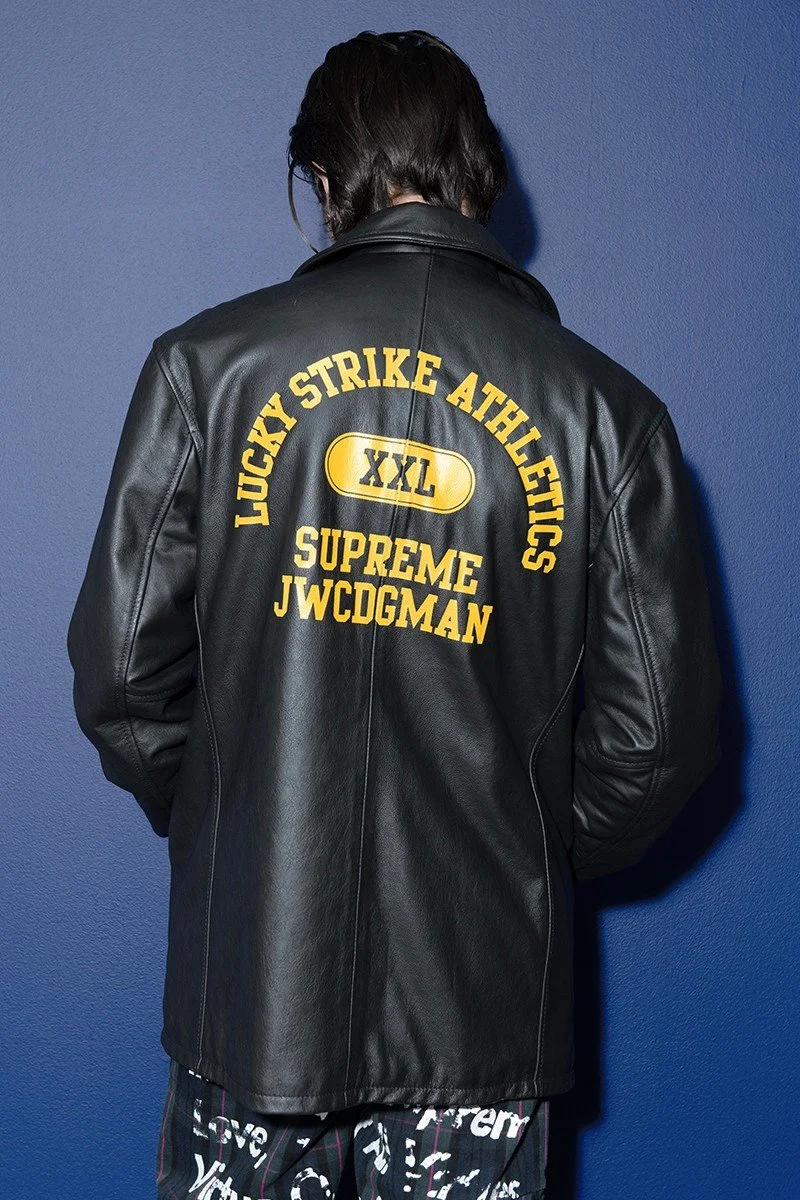 ジャケット・アウター des S size COMME GARCONS Supreme SCHOTT